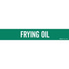 Pipe Marker - Frying Oil - Polyester GN