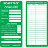 Insertos SCAFFTAG - Scaffold Inspection Tag 1