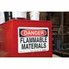 Etiquetas de PELIGRO detectables de metal resistentes al lavado GlobalMark ToughWash 1