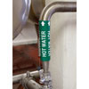 HOT WATER Snap-On Pipe Marker 4
