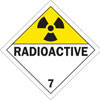 Class 7 Radioactive TDG Placard
