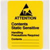 ATTENTION CONTENTS STATIC SENSITIVE HANDLING PRECAUTIONS REQ Labels 2