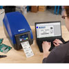 Impresora industrial de etiquetas BradyPrinter i5100 300 dpi Modelo de corte automático, con el software Suite de Identificación de Producto y Alambre 1