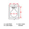 Raised Panel Labels for TLS Printers-110496